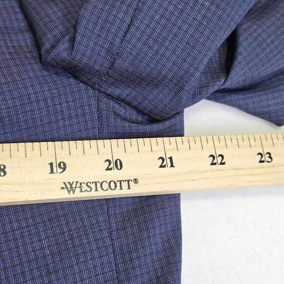 Ted Baker Endurance Blazer Mens 38L Jones CT Suit Jacket Sport Coat Micro Check - Picture 13 of 16
